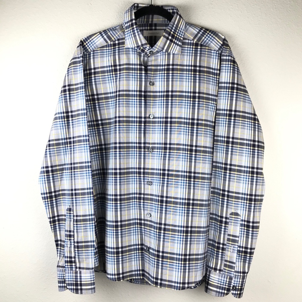 Ermenegildo Zegna 100% Cotton Plead shirt